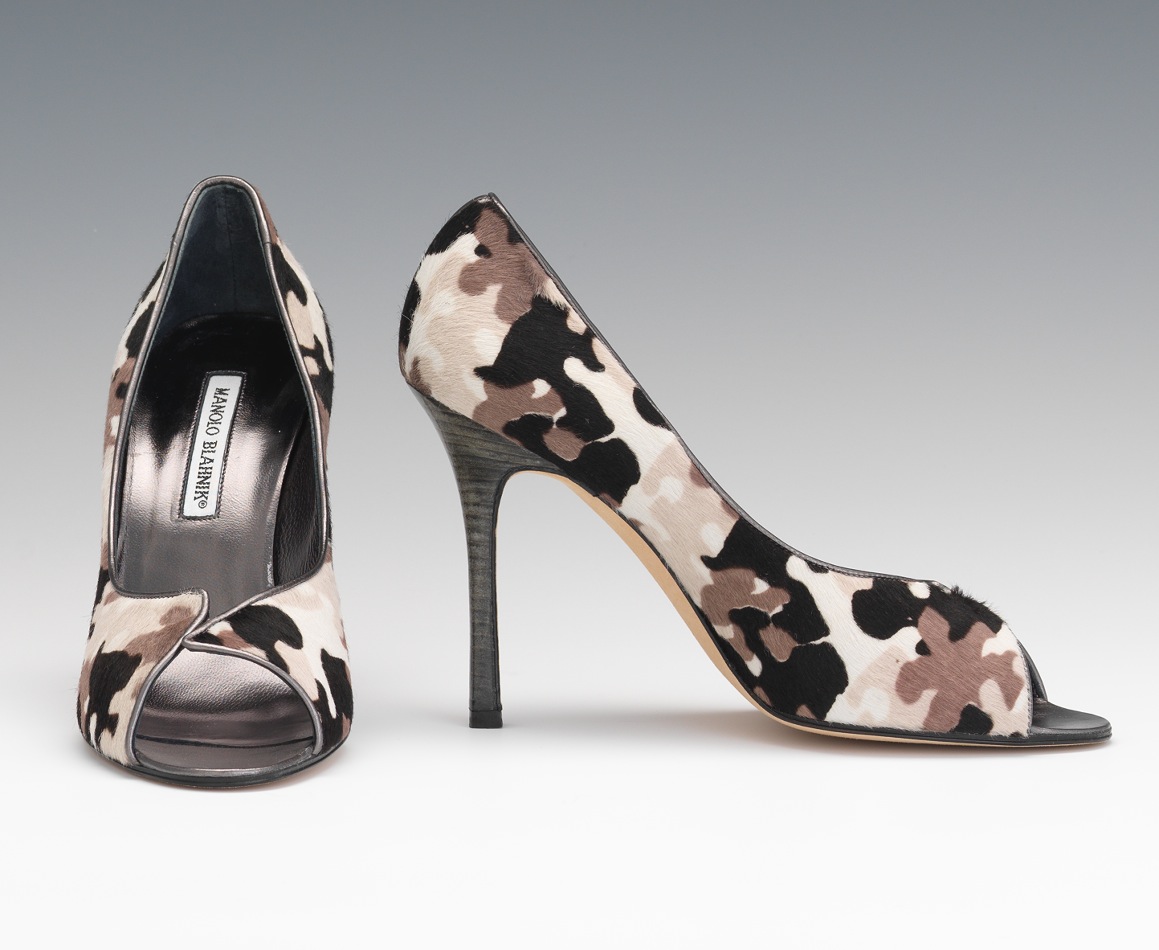 camo print pumps