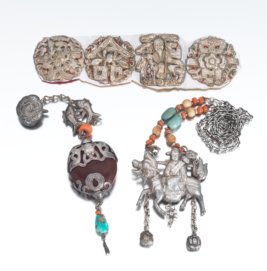 A Group of Chinese Decorative Ornaments, 02.16.13, Sold: $471.5