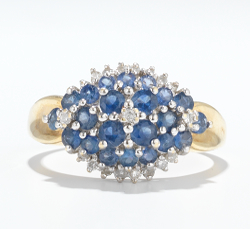 statement sapphire rings for women