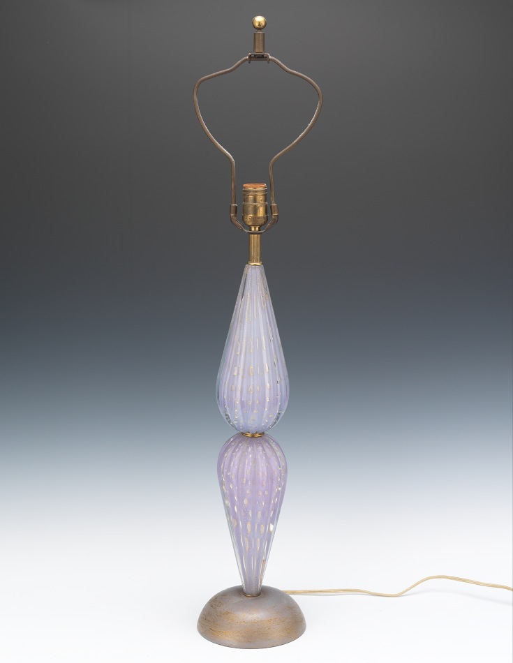A Murano Glass Lamp Base, 03.21.13, Sold 189.75