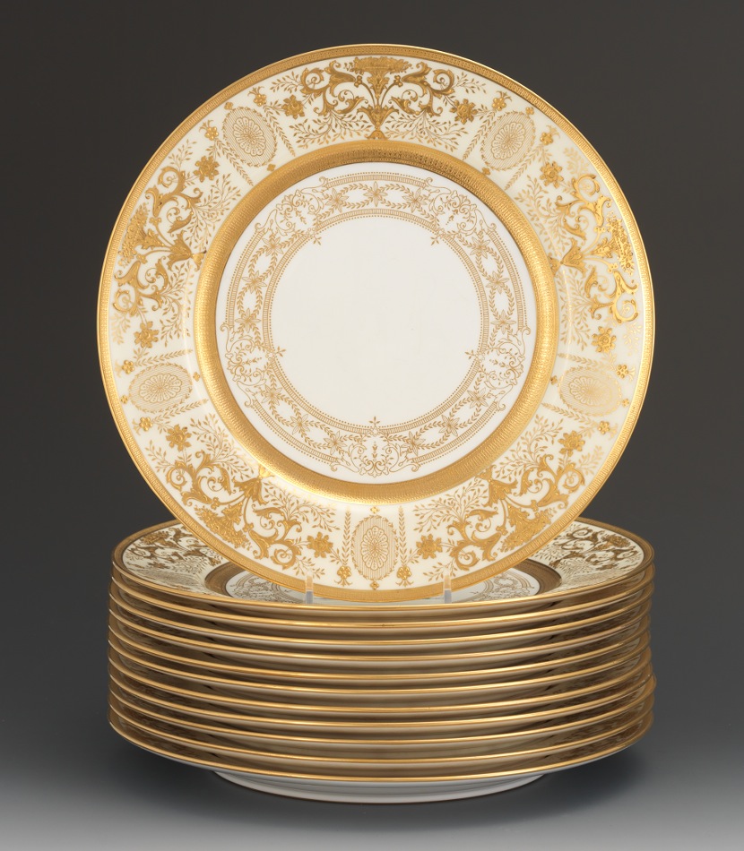 Service for Twelve, Lennox Dinner Plates, 05.23.13, Sold 471.5