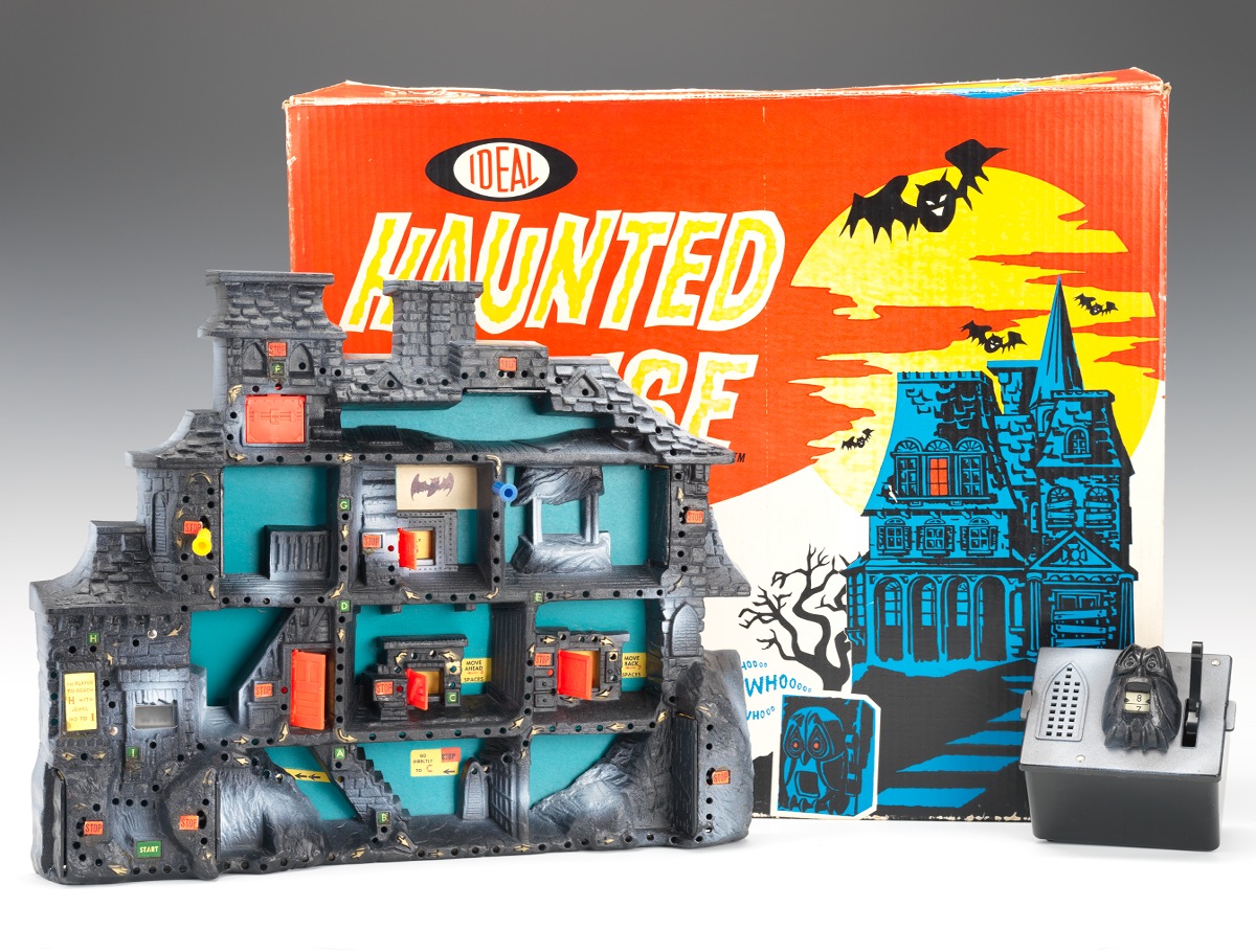 Vintage Ideal Haunted House Game by Ideal Circa 1962, Complete in Box ...