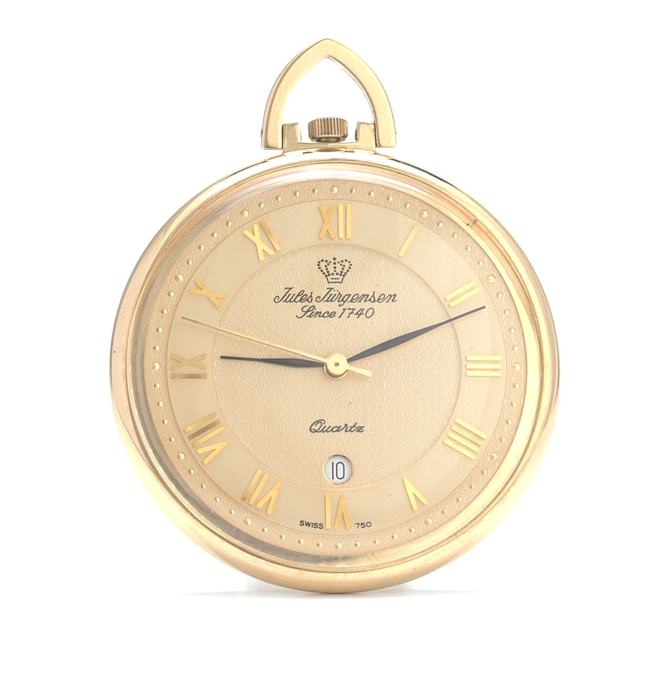 A Jules Jurgensen Open Face Pocket Watch , 10.25.13