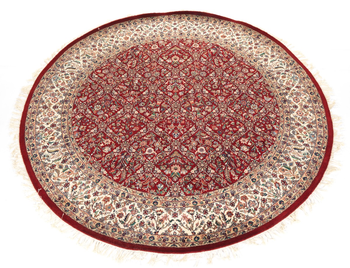A Persian Style Circular Carpet, 09.21.13, Sold 448.5