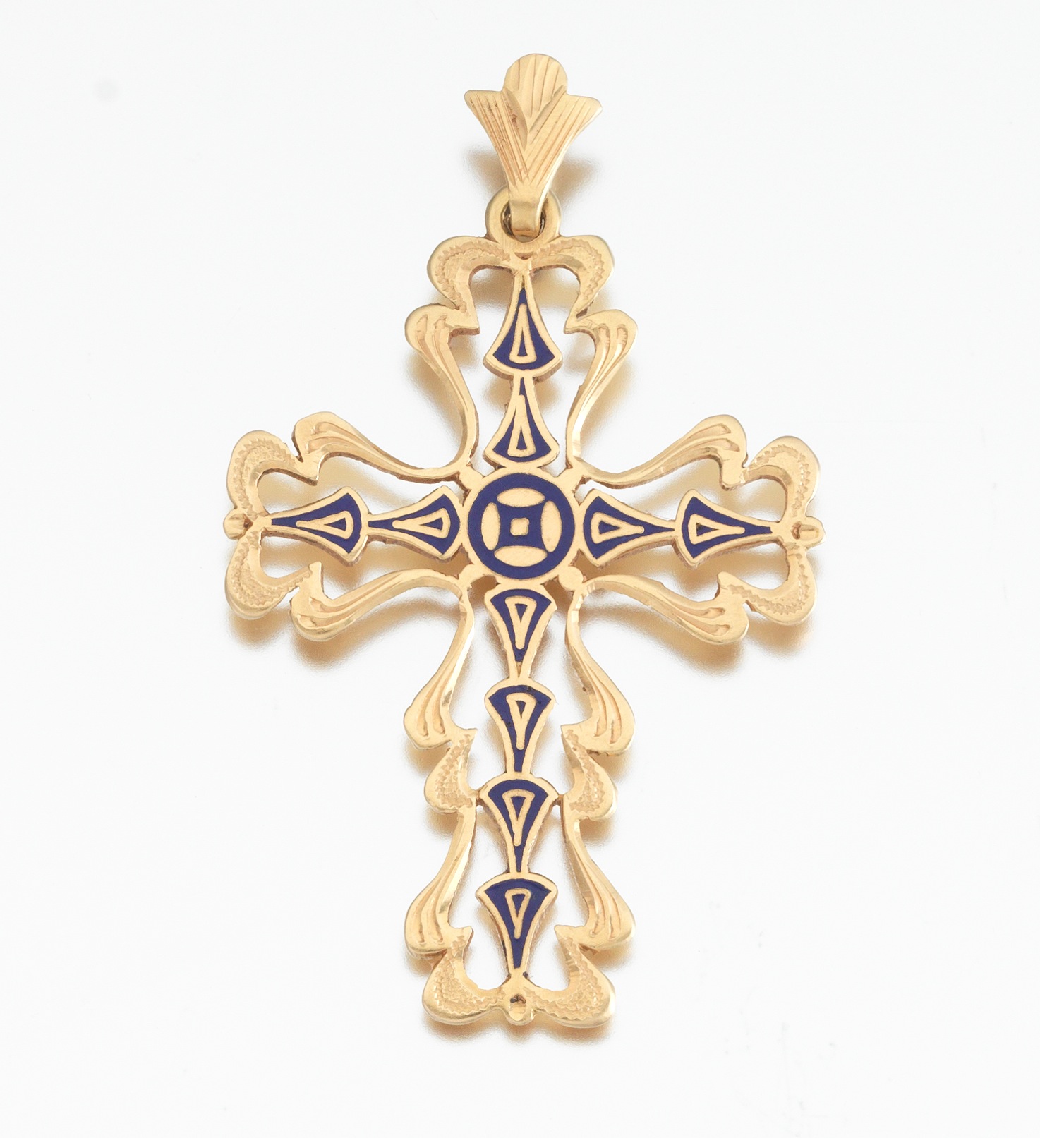 High quality】【cross pendant】【18K刻印有り】 コロナウィルス oruan.es
