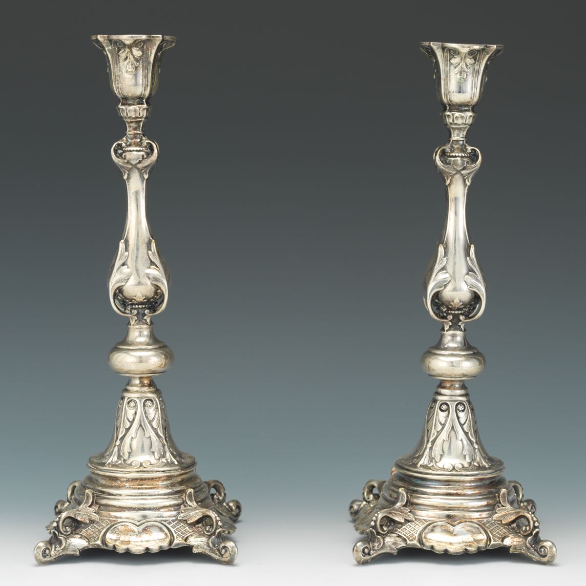 how to clean silver plated candle holders