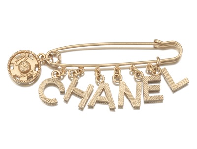 Accessories  Chanel ] Chanel Costume Jewelry Safety Pin Brooch