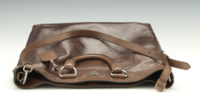Prada Mirtillo Ombre Patent Leather Shopper Tote, 03.28.14, Sold: $529