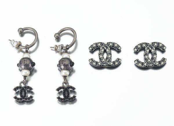 Chanel Costume Jewelry Aspire Auctions Two Sets Of Chanel Costume Jewelry Earrings