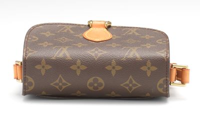 Louis Vuitton Saint Cloud (Ultra Rare) Pm 870306 Brown Canvas Cross Body Bag  For Sale at 1stDibs