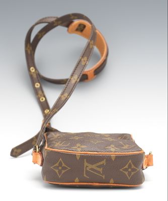 992. Louis Vuitton Monogram Canvas Mini Danube Pochette Cross Body Bag -  May 2014 - ASPIRE AUCTIONS