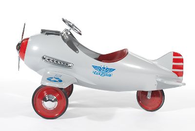 pedal airplane toy