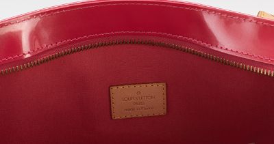 Louis Vuitton Framboise Monogram Vernis Brentwood Bag - Yoogi's Closet