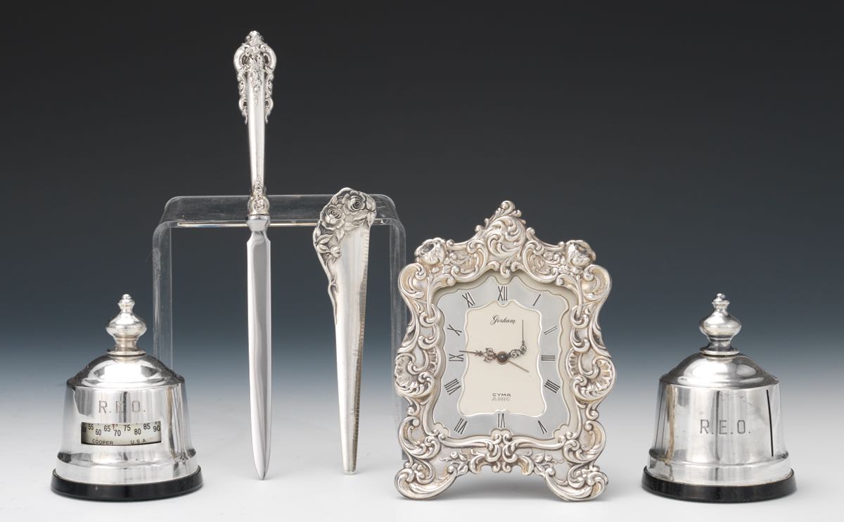 A Group Of Sterling Silver Desk Accessories Gorham Wallace Kirk A Group Of Sterling Silver Desk Accessories Gorham Wallace Kirk Son