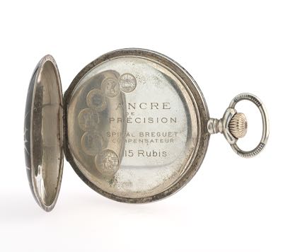 Majestron Pocket Watch With Compass