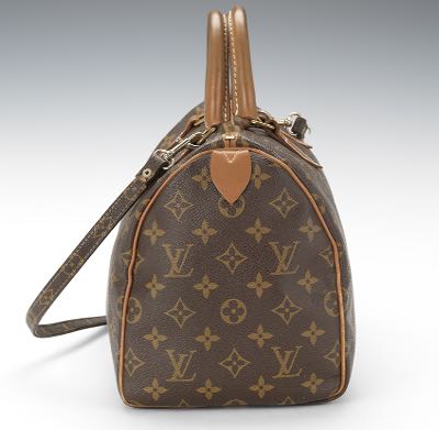 Louis Vuitton Handbag VINTAGE French Company Speedy 30 Monogram Canvas Talon  Zip