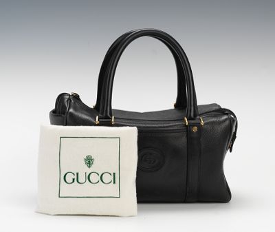 1278. Gucci Vintage Black Speedy Doctor Bag - February 2015