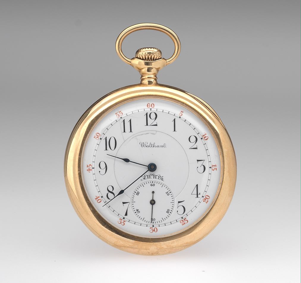 Waltham Riverside 21 Jewel Gold Pocket Watch, ca. 1894 , 02.21.15, Sold