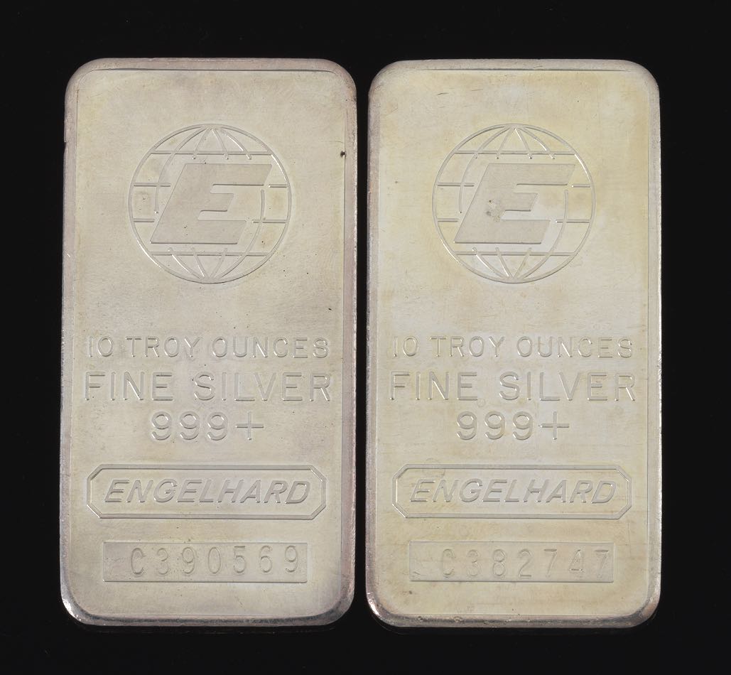 10 ounce engelhard silver bar serial number lookup