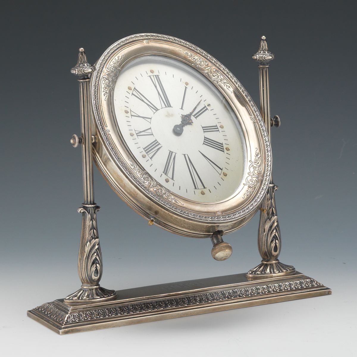Sterling Silver Desk Clock Reed And Barton 02 21 15 Sold 356 5 Sterling Silver Desk Clock Reed And Barton