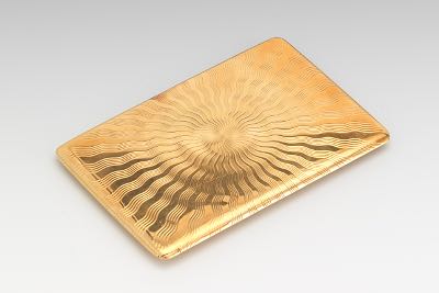 french cigarette case Antique French Cigarette Case in 800 Silver, 1840