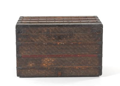 At Auction: Louis Vuitton Steamer Trunk, France, Circa 1880s