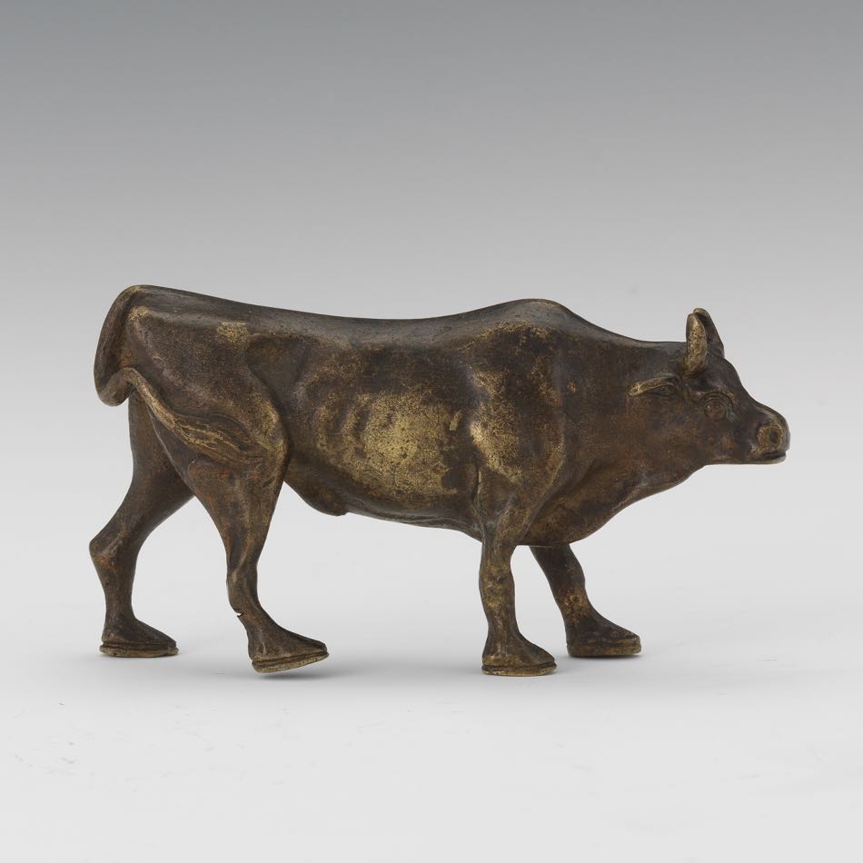 Austrian Bronze Bull Paper Weight, 09.03.15