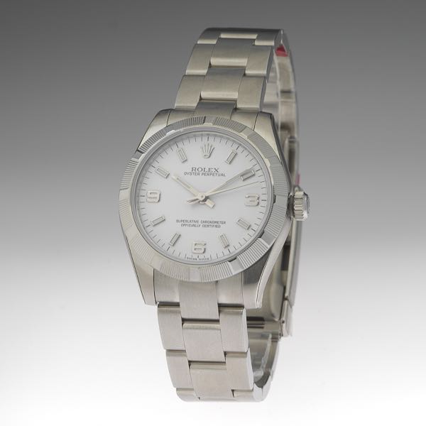 rolex quartz stainless steel back