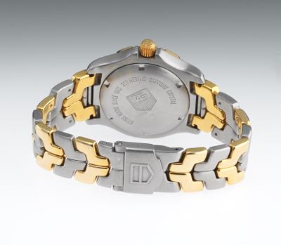 448. TAG Heuer 18K Solid Gold and Stainless Steel Professional