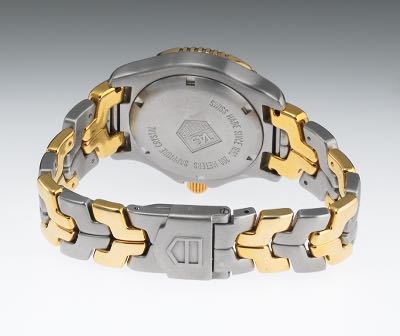 448. TAG Heuer 18K Solid Gold and Stainless Steel Professional