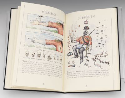 CODEX SERAPHINIANUS TWO VOLUMES SIGNED, Luigi Serafini