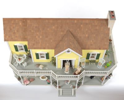 Sold at Auction: American Victorian Doll House