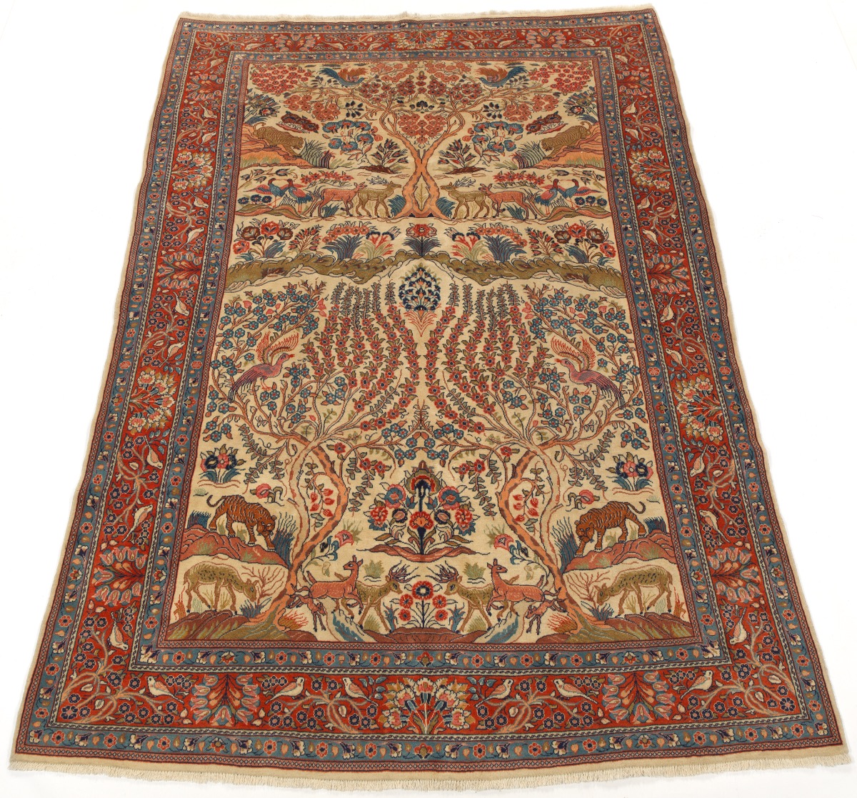 Sarouk "Tree of Life" Pictorial Carpet, 12.12.16, Sold: $914.5