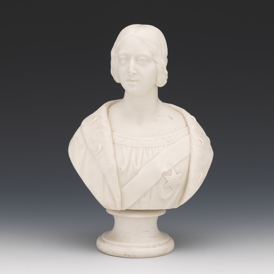 Copeland Parian Bust of Queen Victoria, ca. 19th Century , 12.12.16