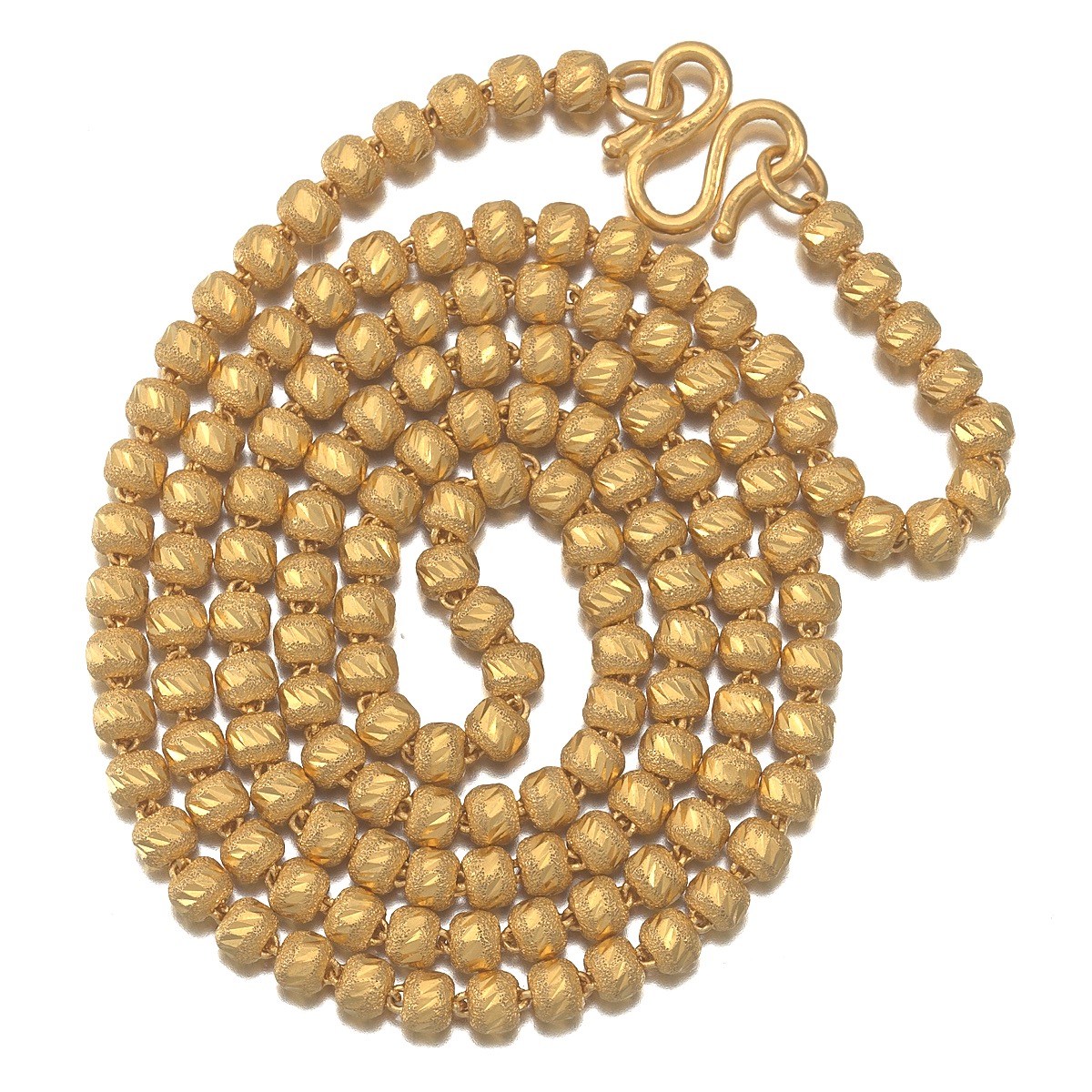 Ladies' Pure Gold Beads Necklace , 02.19.16, Sold 1593