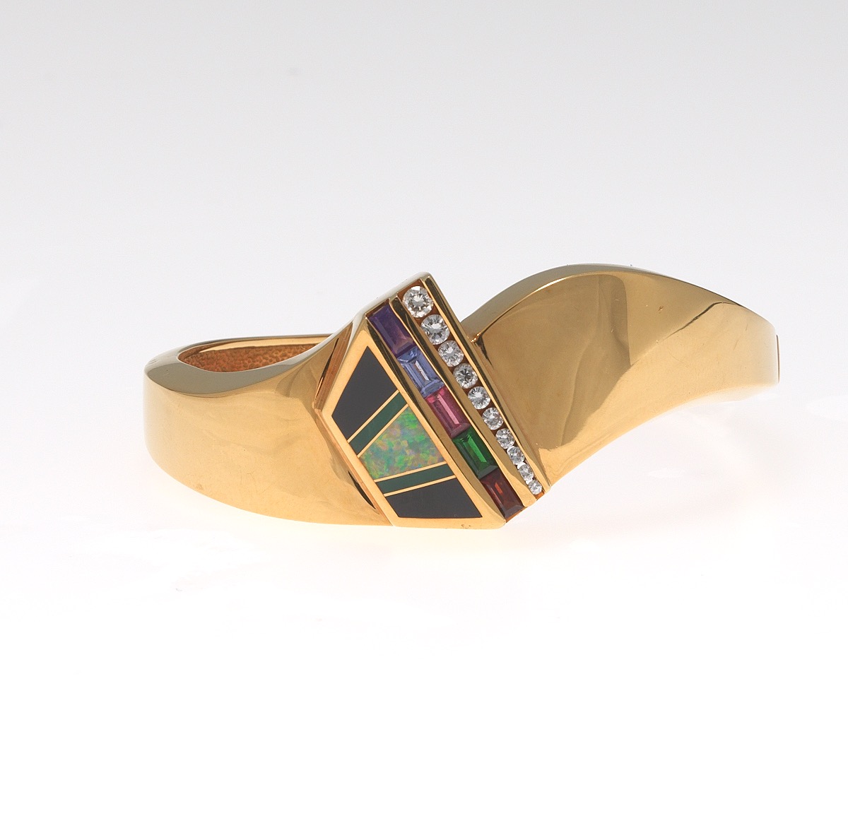 ladies-b-h-gold-diamond-and-semi-precious-stones-bangle-02-19-16
