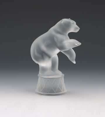 Lalique Crystal, Circus Bear, dated 2003 | Sold for $259.60