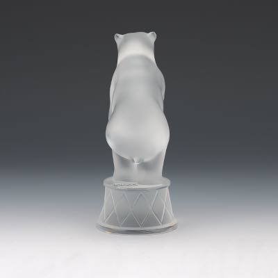 Lalique Crystal, Circus Bear, dated 2003 | Sold for $259.60