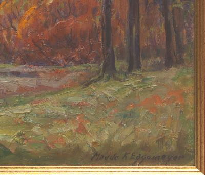 Maude Kaufman Eggemeyer (American, 1877-1959) , 10.27.16, Sold: $507.4