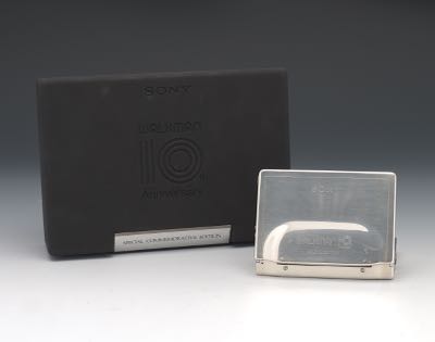 Sony Silverplate Walkman WM-701S 10th Anniversary Edition