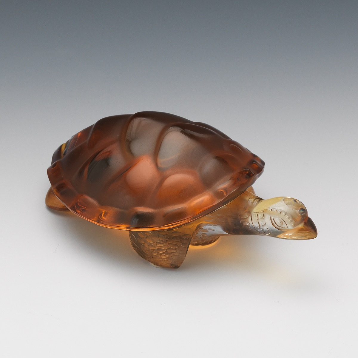 crystal sea turtle figurine