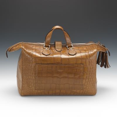 At Auction: Vintage Gucci Duffle Bag