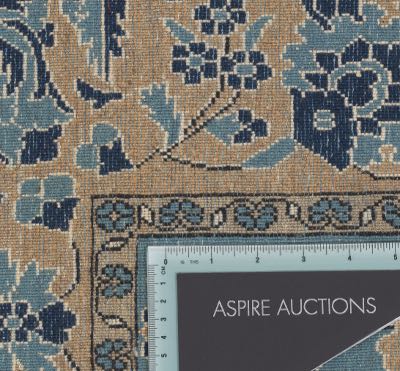 Silk and Wool Qum Carpet , 04.08.17, Sold: $472