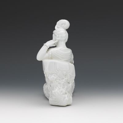 Chinese Porcelain Gingbai Glazed Sculpture of 