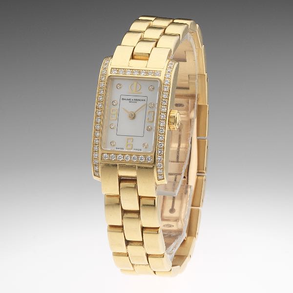 vintage ladies rolex precision 18k bracelet watch