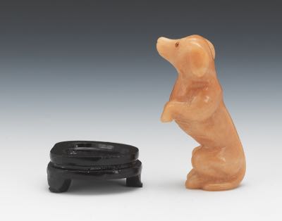 jade dog figurine