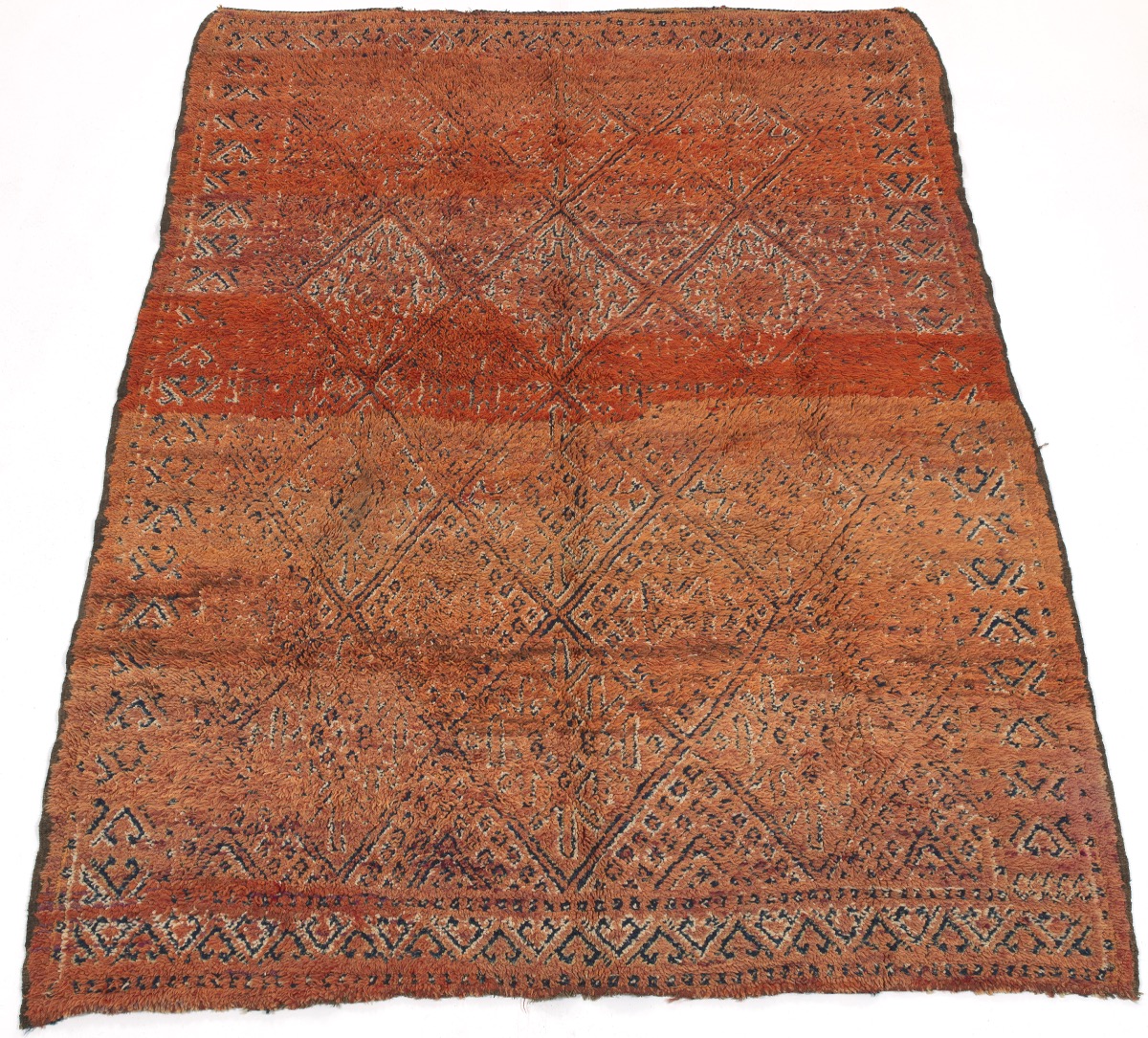 Antique Moroccan Nomadic Tribal Carpet , 05.27.17, Sold 531