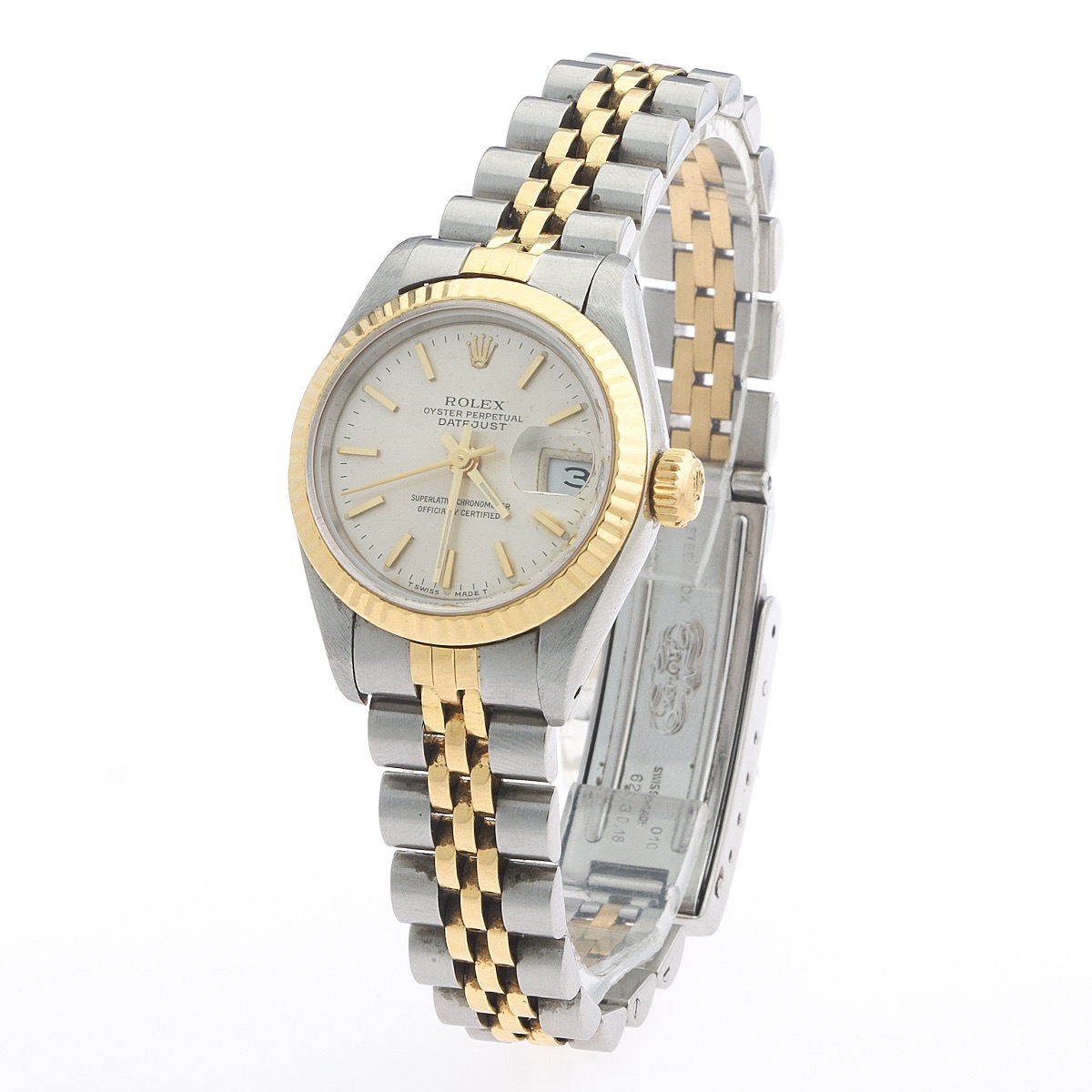 Rolex Ladies' S.S. and 18k Gold Oyster 
