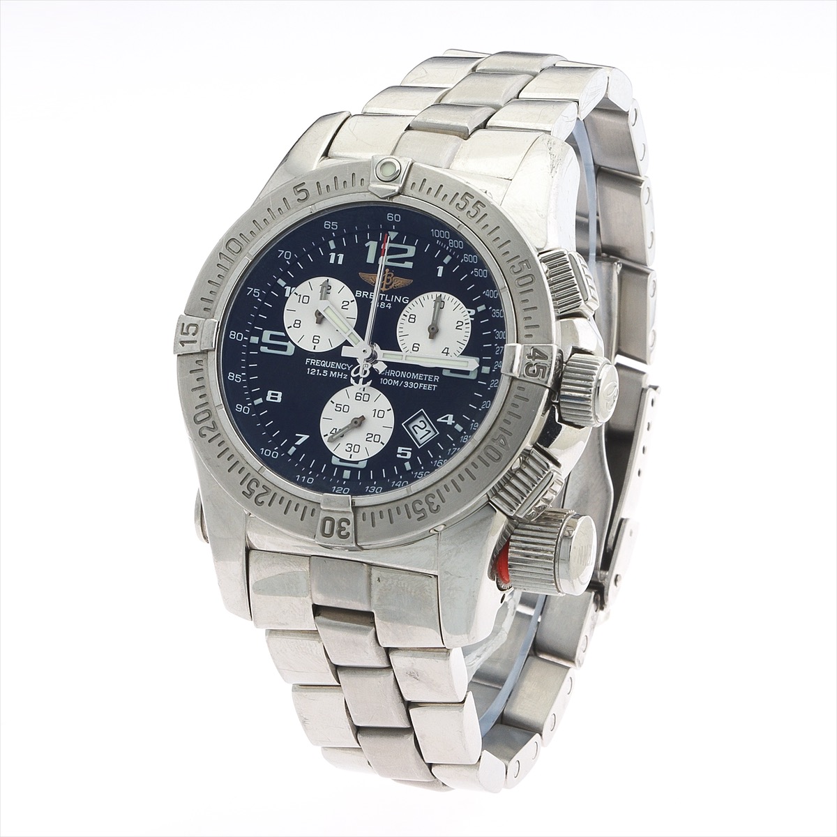 Breitling Frequency Chronometer 121.5 MHz, 09.08.17, Sold 2124