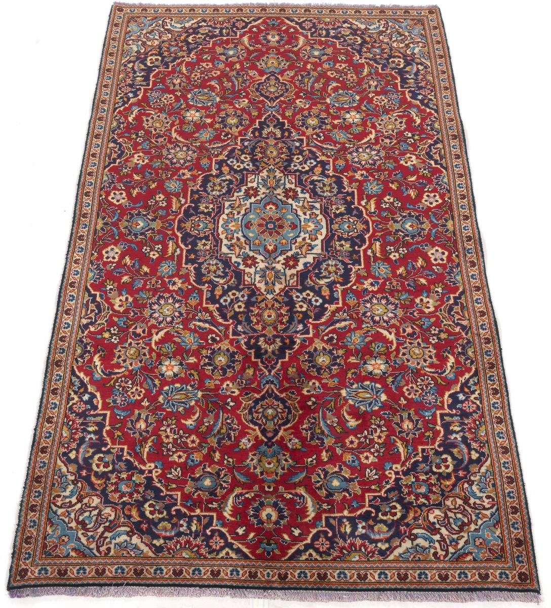 Old Fine Persian Kashan Carpet , 04.14.18, Sold: $224.2